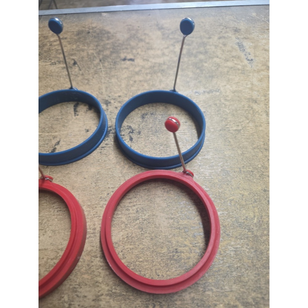 4pc Egg Rings For Cooking - Picture 2 of 3